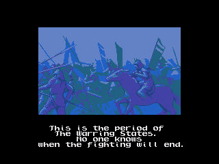 Nobunaga's Ambition screenshot 4 for Sega Mega Drive